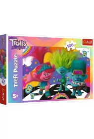 Puzzle 100 el. Zabawne Trolle Trefl