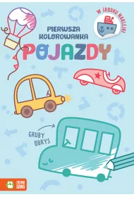 Pierwsza kolorowanka. Pojazdy
