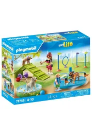 Playmobil My Life Plac zabaw dla ps�w 71745