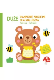 Du�e piankowe naklejki dla maluszka. Mi�
