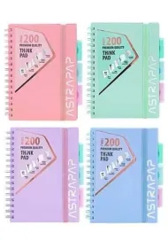 Ko�ozeszyt B5/100k PP Pastel mix ASTRA