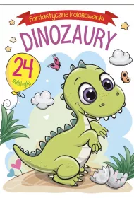 Fantastyczne kolorowanki. Dinozaury