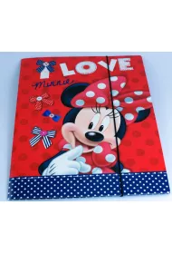 Myszka Minnie Teczka z gumk� A4 papierowa Minnie