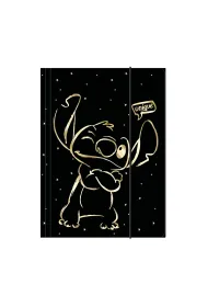 Patio Teczka A4 z gumk� Disney Gold Stitch wz�r 1