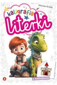 Ksi��ka edu. A4  Naklejki Kaligrafia. Literki SKRZAT 076943