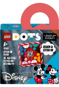LEGO DOTS Myszka Miki i Myszka Minnie — naszywka 41963