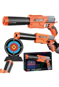 Du�y pistolet z tarcz� Maksik