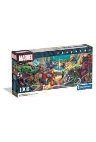 Puzzle 1000 el. Panorama Compact - Marvel Heroes Clementoni
