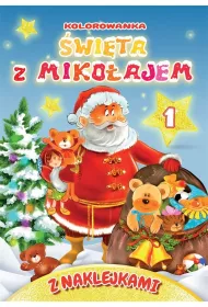 Kolorowanka - �wi�ta z Miko�ajem 1