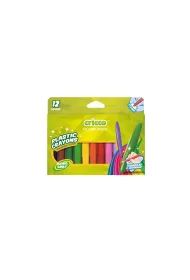 Cricco Kredki woskowe plastikowe 12 kol.