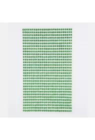 Dalprint Kryszta�ki samoprzylepne Light green 3 mm 806 szt.