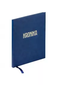 Kronika A4 120 kartek granatowa GRAND
