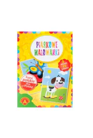 Piaskowe malowanki. Pies i Motyl Alexander