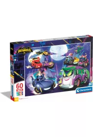 Puzzle 60 el. Maxi SuperColor. Batwheels Clementoni