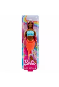Barbie. Lalka Syrenka Koralowy ogon HRR04 Mattel