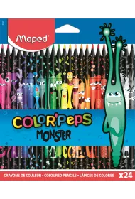 Maped Kredki Colorpeps Monster tr�jk�tne 24 szt.