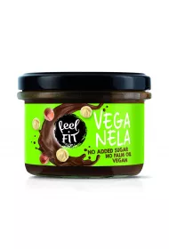 Feel Fit Krem wegaski z orzechami laskowymi i kakao bez cukru 200 g
