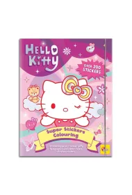 Hello Kitty - kolorowanka z naklejkami