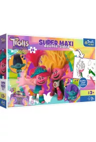 Puzzle Super Maxi 24 el. Wesoy dzie Trolli Trefl