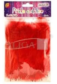 Aliga Pi�rka czerwone 10-12cm 50szt/opak P-080