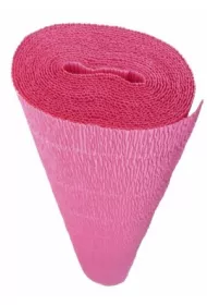 Cartotecnica Rossi Bibu�a marszczona r�owa 50x250cm, 180g