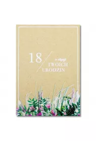 Trend Kartka okoliczno�ciowa Urodziny 18