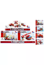 Mega Creative Klocki konstrukcyjne Alleblox Stra Poarna 96-104el AB1005 mix cena za 1 szt