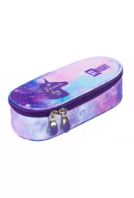 St. Majewski Pi�rnik - saszetka usztywniona z wewn�trzn� klapk� PC1 Sky Unicorn/Podniebny Jednoro�ec