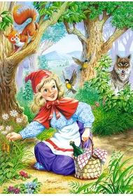 Puzzle 60 czerwony kapturek/b-06434/ Castorland