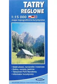 Mapa Tatry Reglowe 2014 1:15 000 WZKart