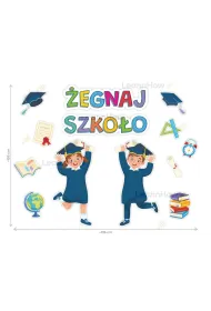 LearnHow Dekoracja klasowa - Dzieci w biretach 10el