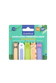 Zak�adka indeksuj�ca mix wzor�w 5kol Zwierzaki Zebra STARPAK 562592