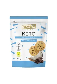 Frank&Oli Mini ciasteczka o smaku kokosa i czekolady 90 g