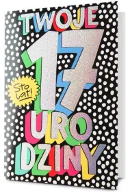 Karnet okazjonalny B6 z kopert� 17 Urodziny PAN DRAGON STAR-146