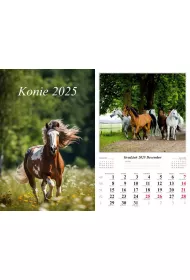Kalendarz 2025 cienny 7-K konie