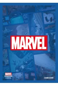 Gamegenic Marvel Champions Art Sleeves Blue 66 x 91 mm 51 szt.