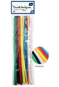 Interdruk Druciki kreatywne 30cm kolorowe 32 szt.