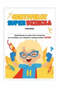LearnHow Certyfikat A4 Super Dziecka - Dziewycznka 10szt