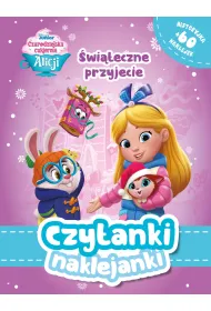 Czytanki naklejanki. �wi�teczne przyj�cie. Disney Junior Czarodziejska cukiernia Alicji
