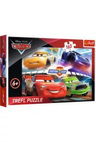 Puzzle 160 el. Zwyciski wycig. Cars 3 Trefl