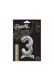 Godan Balon foliowy B&C Cyfra stoj�ca 3 BC-ASS3 74cm