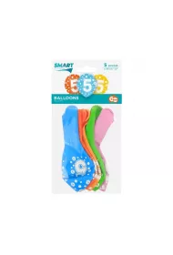 Godan Balony cyfra 5 mix 30 cm