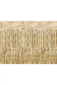 PartyDeco Kurtyna party z�ota 100x200cm