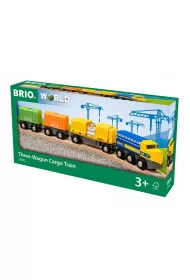 Brio Trzywagonowy poci�g towarowy Ravensburger