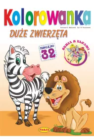 Du�e zwierz�ta. Kolorowanka. Seria z elfami