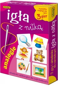 Ig�a z nitka Uk�adanka edukacyjna * Adamigo