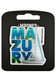 Pan Dragon Magnes I love Poland Mazury ILP-MAG-A-MAZ-33