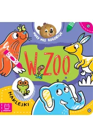 Ma�y mi� koloruje. W zoo