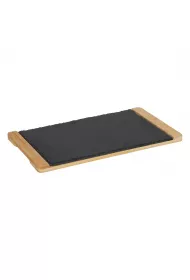 Secret de Gourmet Deska upkowa z bambusow ram 35x20 cm