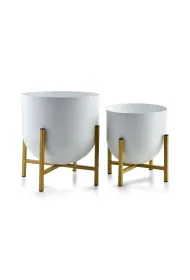 Mondex Komplet 2 osonek Boule Gold White